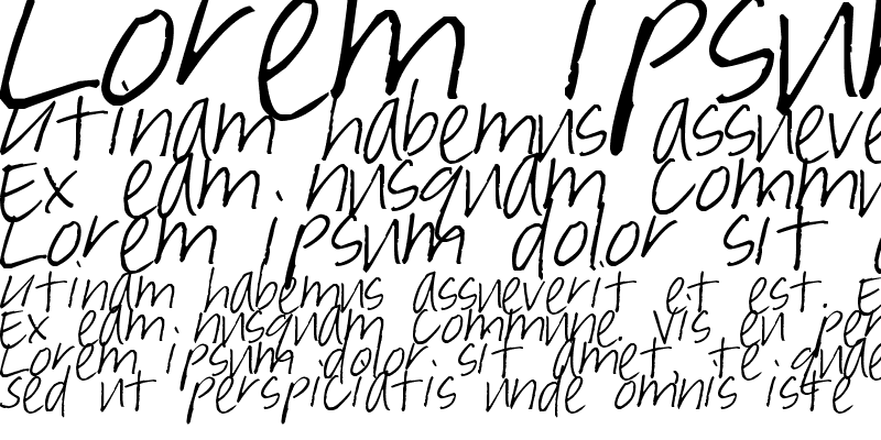 Sample of Pea Marcie's Skinny Print