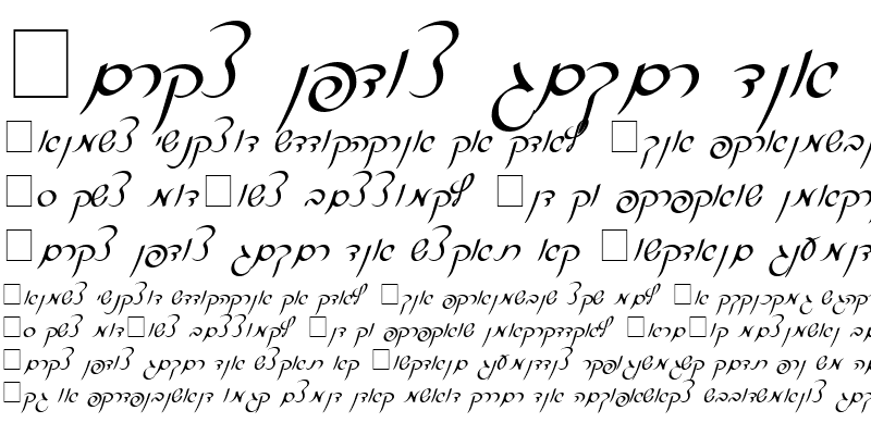 hebrew handwriting fonts free download