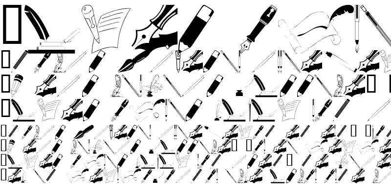 Sample of Pens'n'Pencils Regular