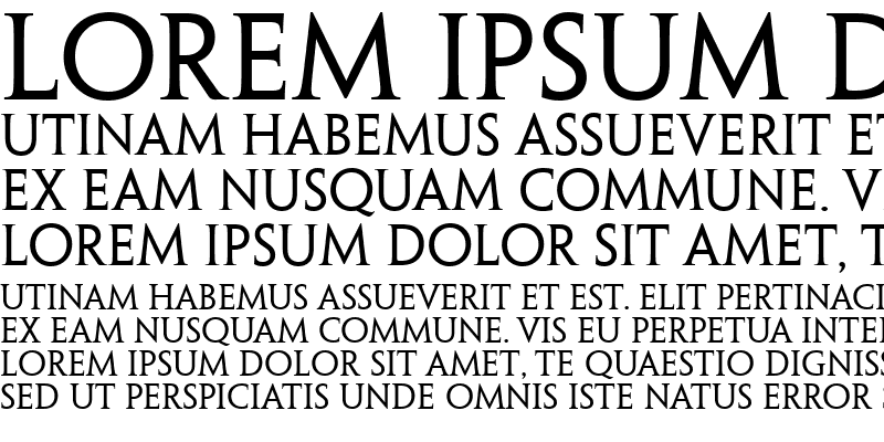 Sample of Penumbra Serif Web Regular