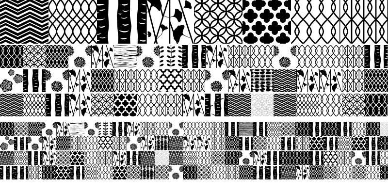 Sample of Peoni Patterns