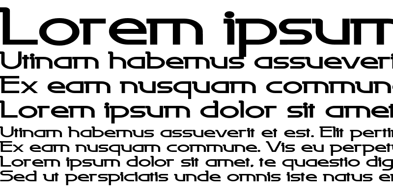 Sample of Persia Extended Bold