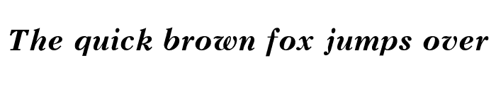 Preview of Peterburg Bold Italic