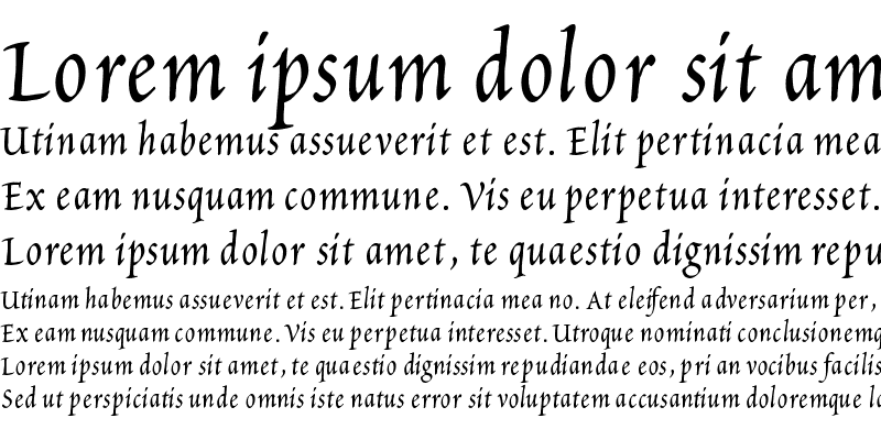 Sample of Petitscript Medium