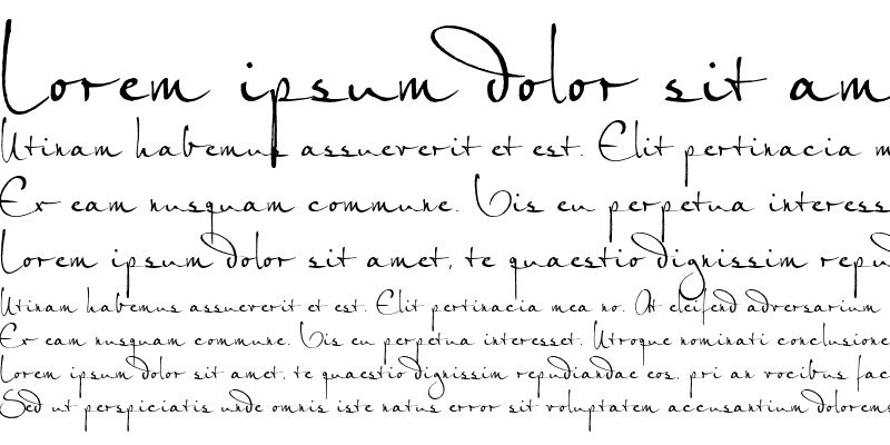 Sample of Petra Script EF Alternate