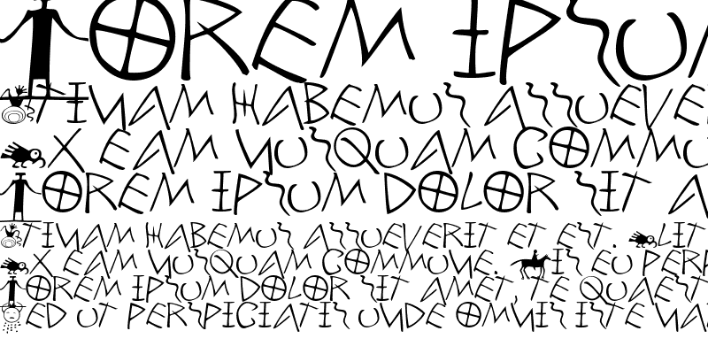 Sample of Petroglyph Regular