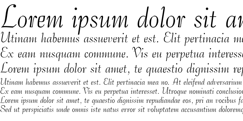 Sample of Petticoat Script SSi