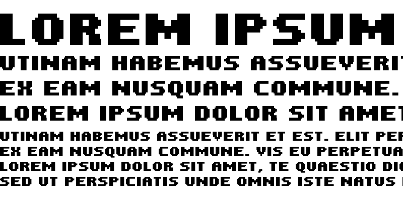 Sample of PF Tempesta Five Condensed Bold