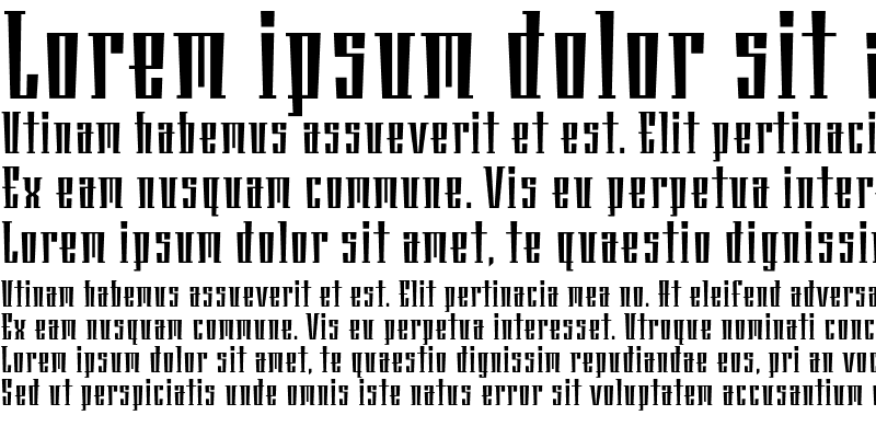 Sample of Phalanx Bold