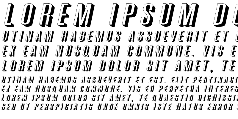 Sample of PhoenixExtended Italic