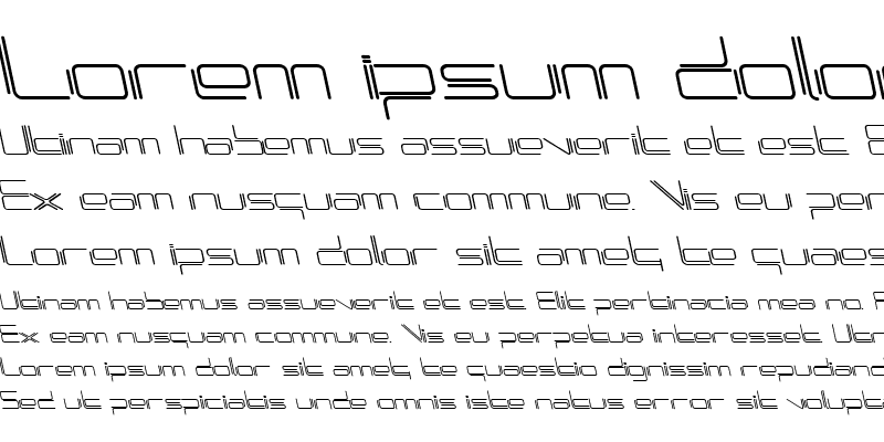 Sample of PhutureRndOpen Italic