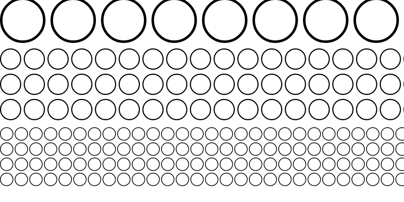 Sample of Pie charts for maps