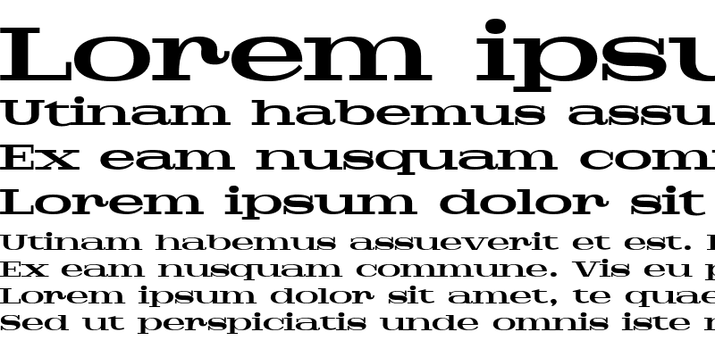 Sample of Pigeon PERSONAL Bold