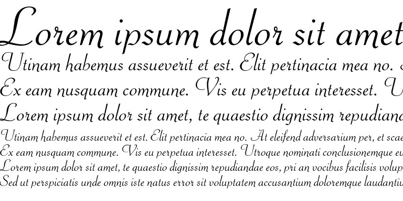 Sample of Piranesi Italic