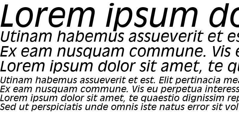 Sample of Pistachio-Italic