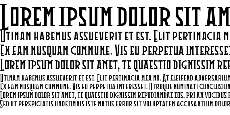 Sample of Pitshanger Initial Capitals