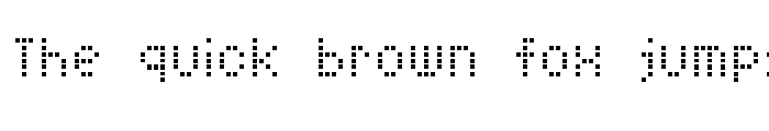 Preview of Pixel Cyrillic Normal