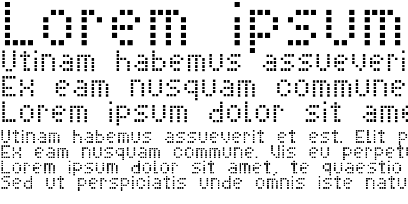 Sample of Pixel Cyrillic Normal
