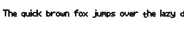 Preview of Pixle_Font Medium
