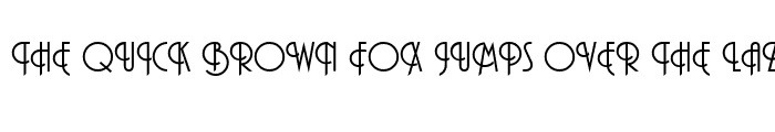 serif version of pizzicato font