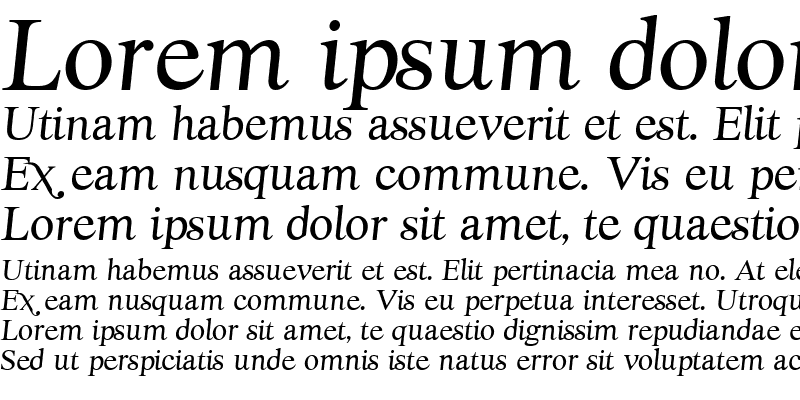 Sample of pks-masry Italic