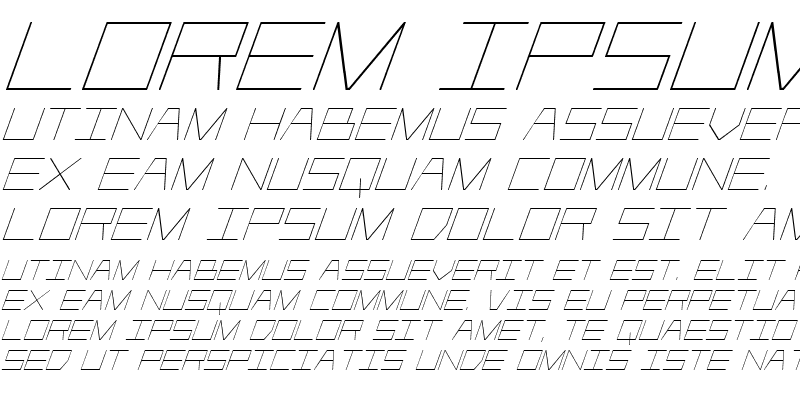 Sample of Player 1 Up Condensed Italic