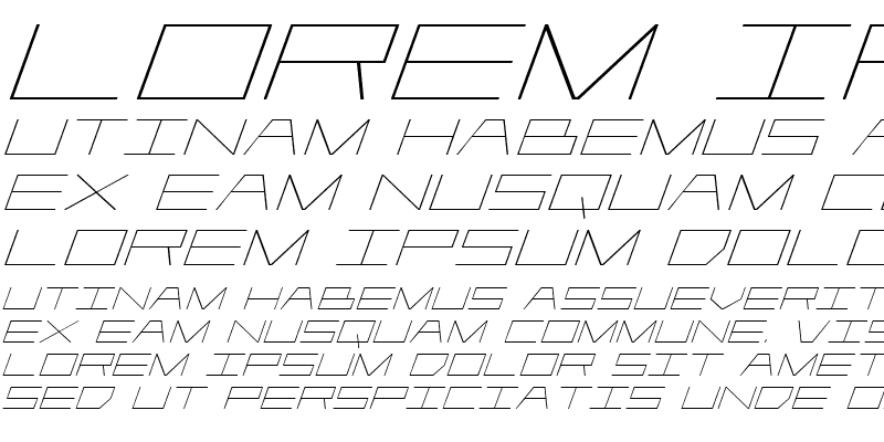 Sample of Player 1 Up Expanded Italic Expanded Italic