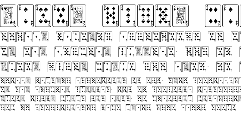 Sample of PlayingCards Regular