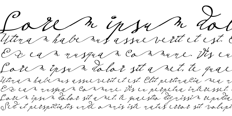 Sample of Plumero Script