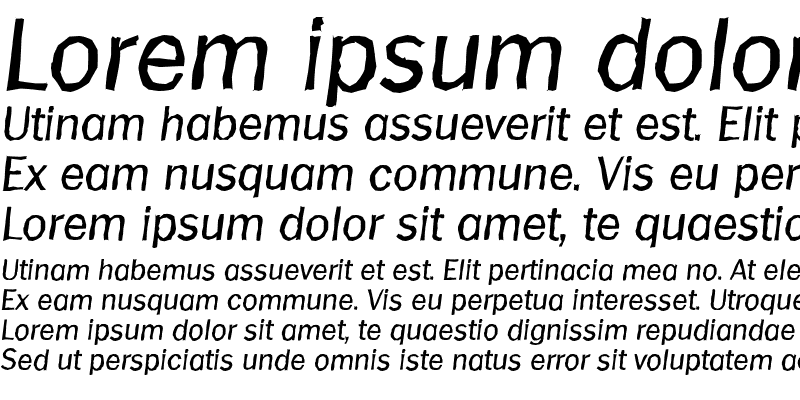 Sample of PlymouthAntique Italic