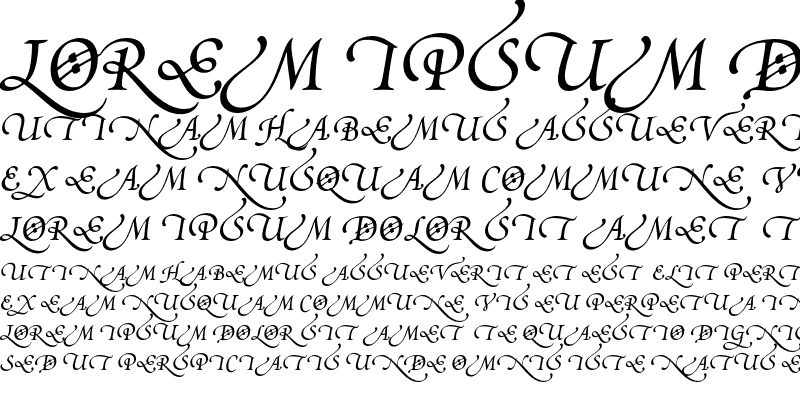 Sample of Poetica Supp Swash Capitals IV