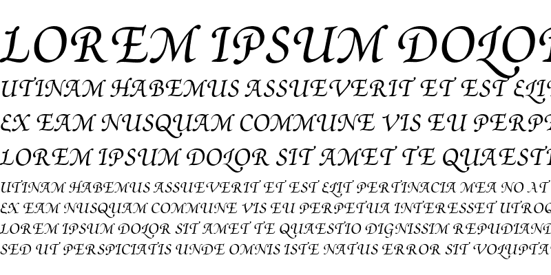 Sample of Poetica SuppSwashCapsI Italic