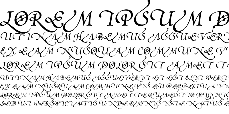 Sample of Poetica SuppSwashCapsIV Italic