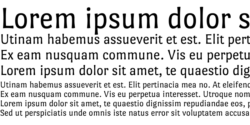 Sample of Port Lligat Sans Regular