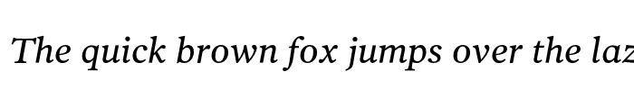 Preview of PoynterText Two Italic