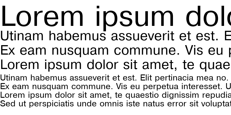 Sample of Pragmatica Cyrillic