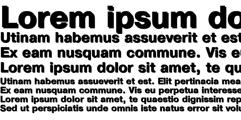 Sample of PragmaticaShado w Bold Cyrillic