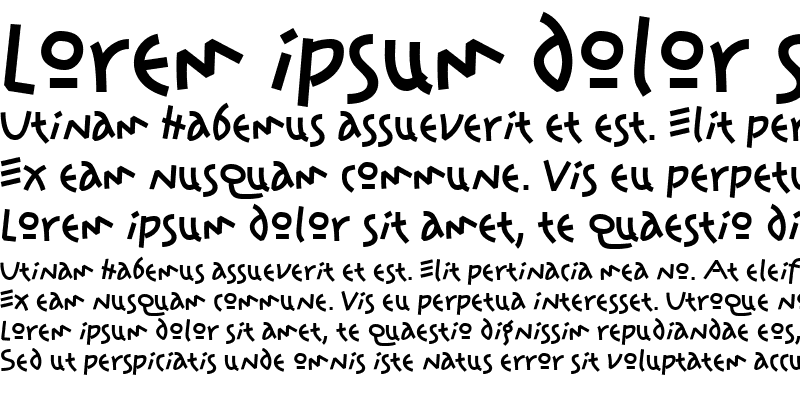 Sample of Prawn Handwrite Regular