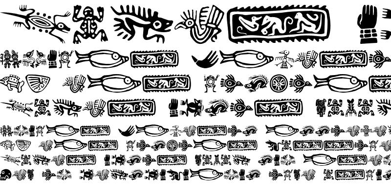 Sample of Pre-Columbian Ornaments Regular