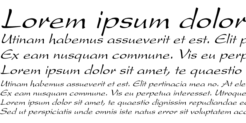 Sample of Prescript Italic