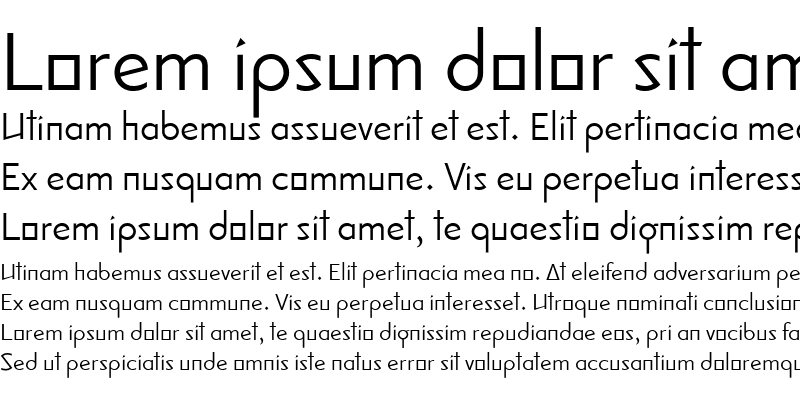 Sample of Priori Sans Medium