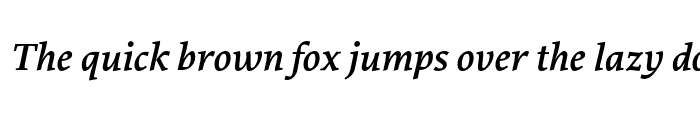 Preview of Proforma SemiBold Italic