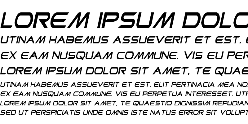 Sample of Promethean Condensed Italic Condensed Italic