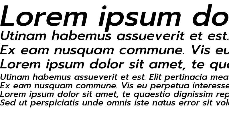 Sample of Prompt Medium Italic