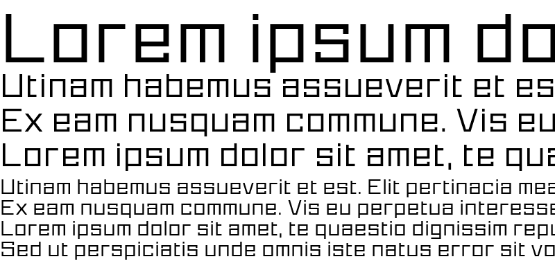 Sample of Proto Sans 03