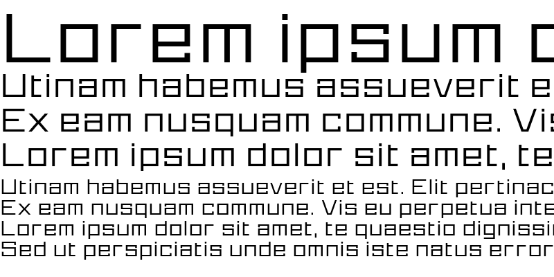 Sample of Proto Sans 05