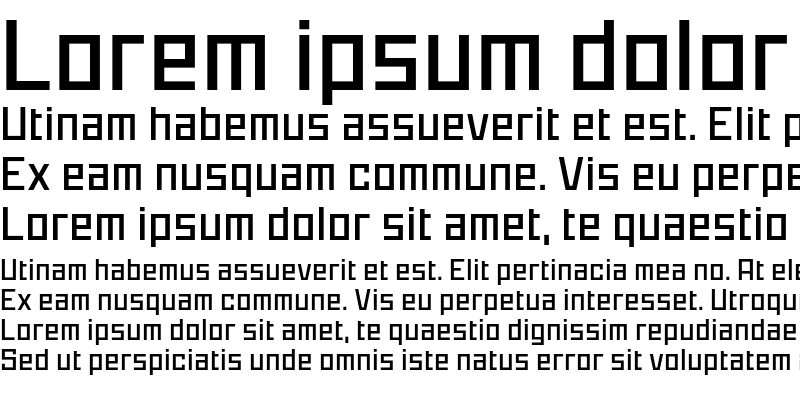 Sample of Proto Sans 10