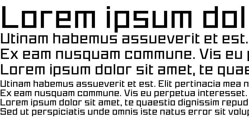 Sample of Proto Sans 12