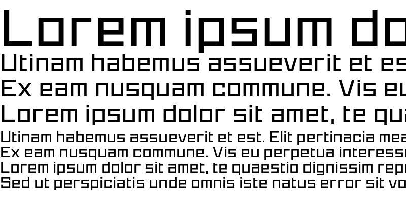 Sample of Proto Sans 13