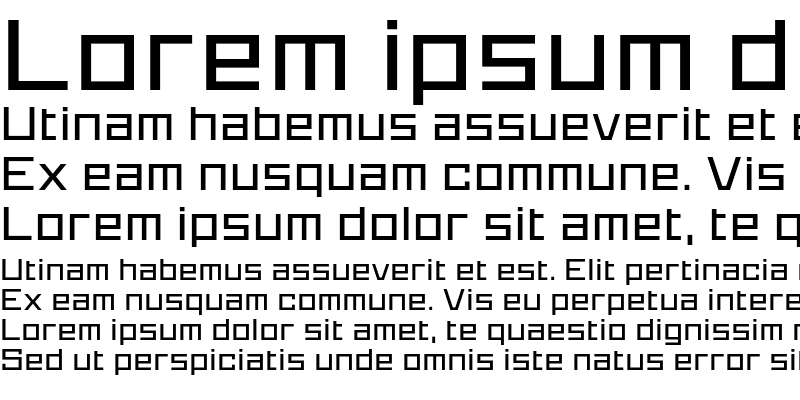 Sample of Proto Sans 14